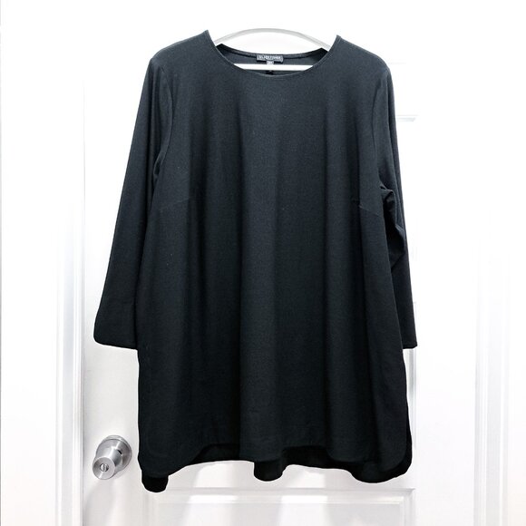Eileen Fisher Tunic Black Size 2X - Picture 2 of 9